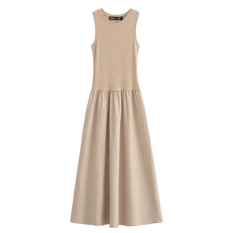 Women's TRAF Elegant Long Dresses™  Sleeveless Casual Y2k Dress
