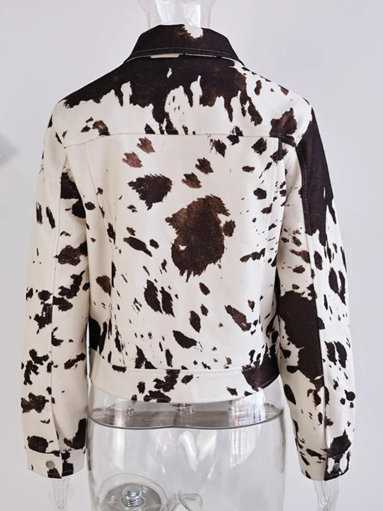 Women's Jacket™ Single Breasted Niche Design Turn-down Collar Jacket