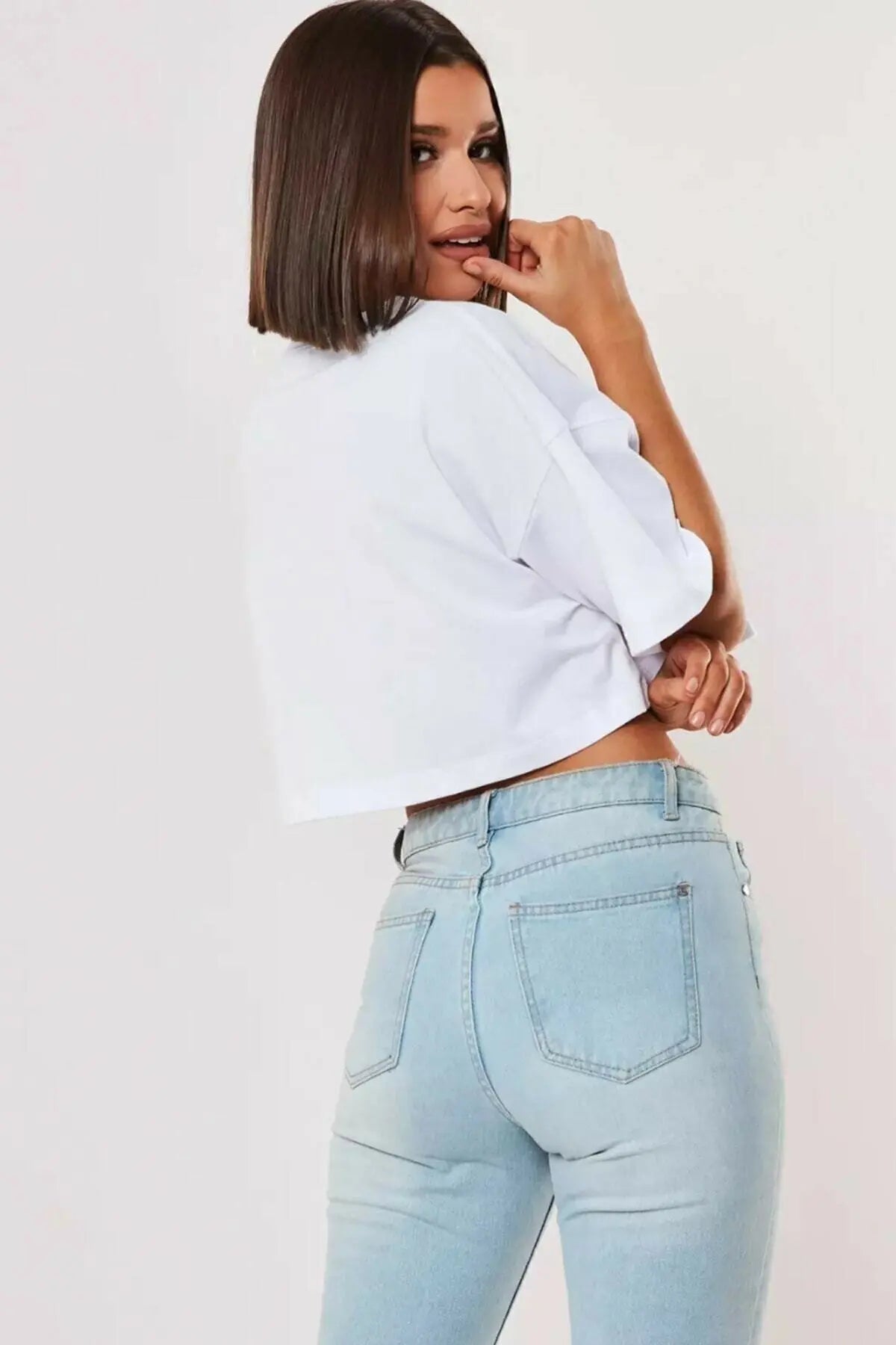 Women Short Sleeve T-Shirt™ Navel Baring New Sport Loose Crop Tops