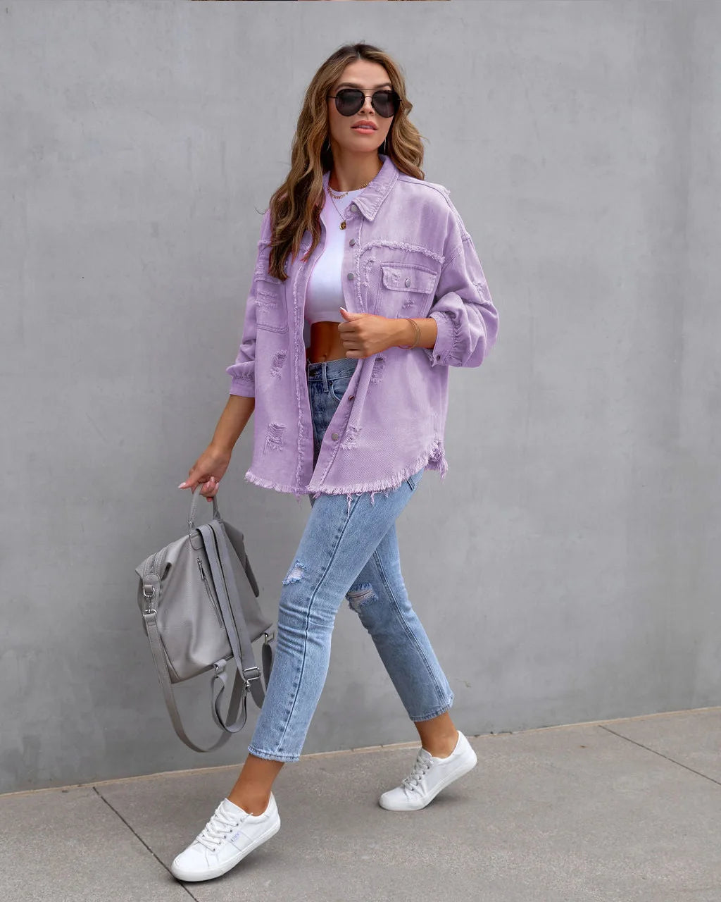 Women's Denim Shirts™ Vintage Oversized Loose Shirt