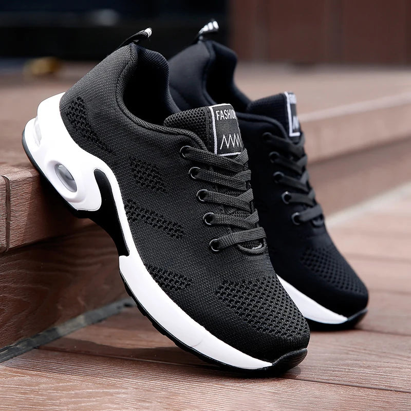 Women's Sneakers™ Breathable Walking Mesh Flat Shoes Platform Sneakers