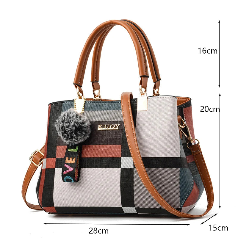 Women's  PU Leather Handbags™  Ladies Luxury Tote Handbag