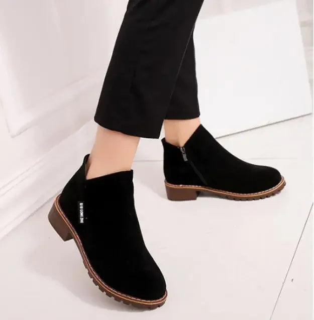 Women's Shoes™ Chelsea Type Leather Shoes