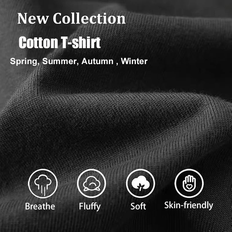Women's Letter Printed T-shirts™ Oversize Cotton Short Sleeve T-shirt