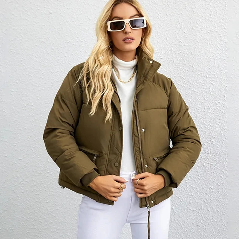 Women's Cotton Jacket™ Short Korean Collar Parkas jackets