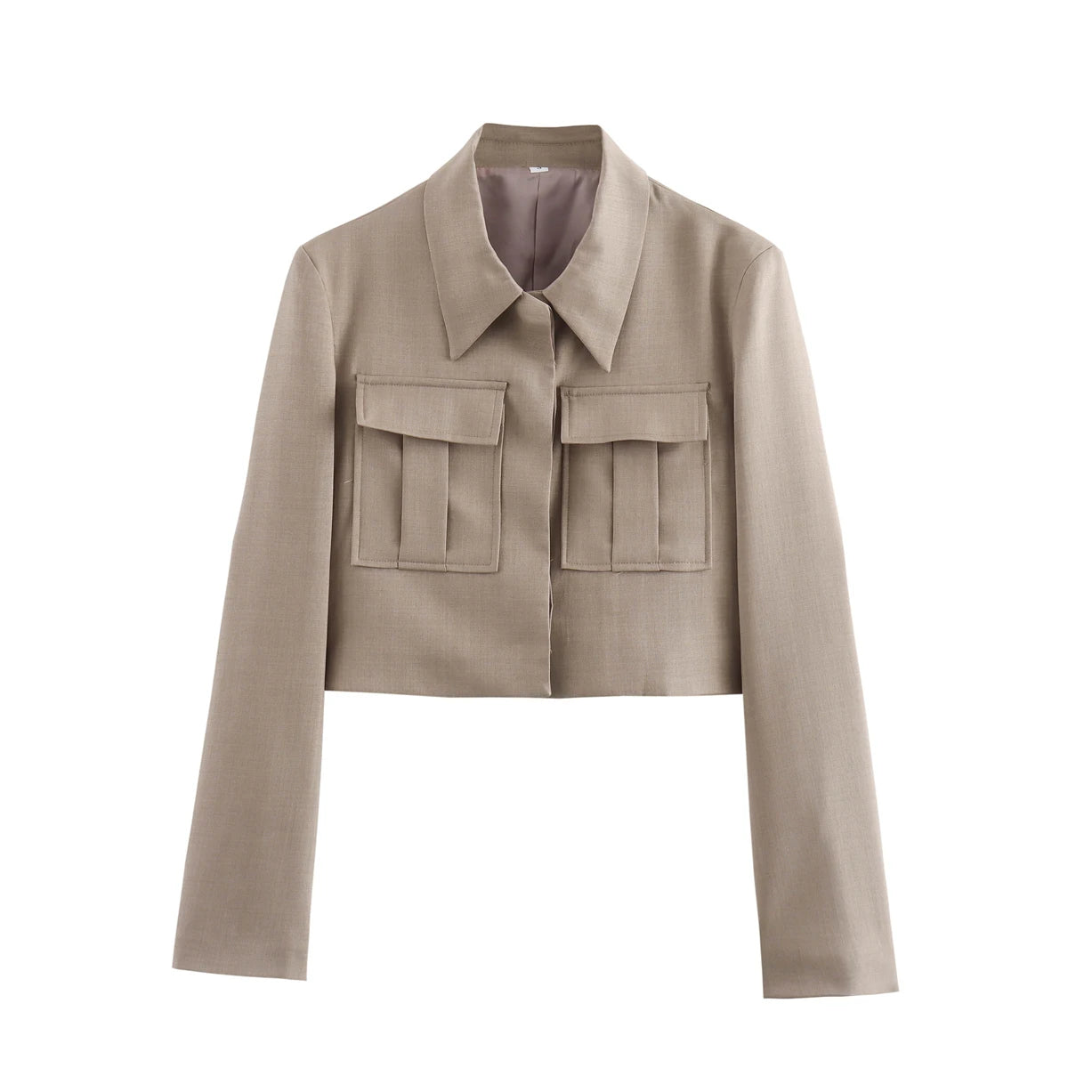 Women's Suits™ Short Jackets  & Chic Wide Leg Pants Set