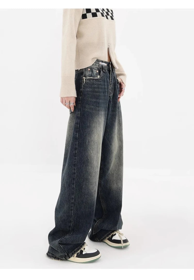 Women's Loose Jeans™ Harajuku Y2K High Waisted Pants