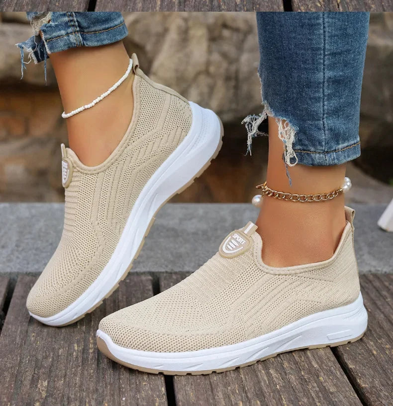 Women's Sneakers™ Lightweight Breathable Flats Slip on Casual Shoes