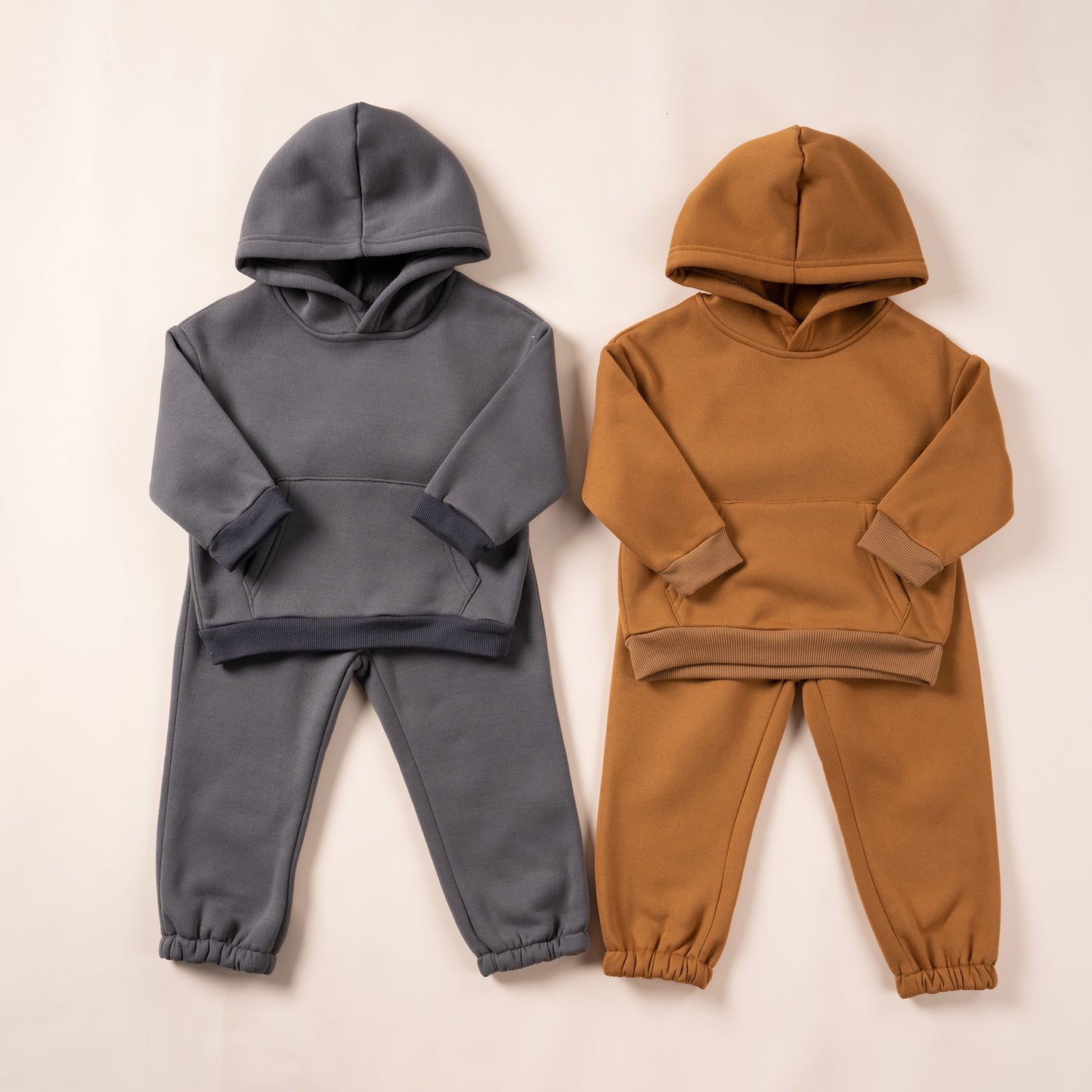 Children Hooded Tracksuits™ Toddler Boys & Girls Plush Set