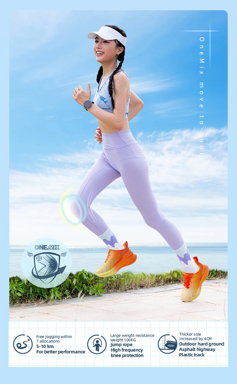 ONEMIX New Cushioning Running Shoes™ Men & Women  Lace Up Sports Women Non-slip Outdoor Athletic Sneakers
