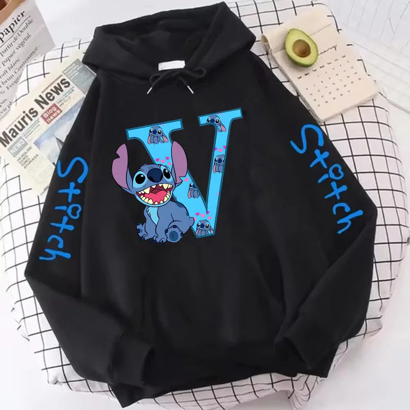 Women's Y2K Hoodies™ Cute Kawaii Disney Lilo & Stitch Anime Printed Hoody