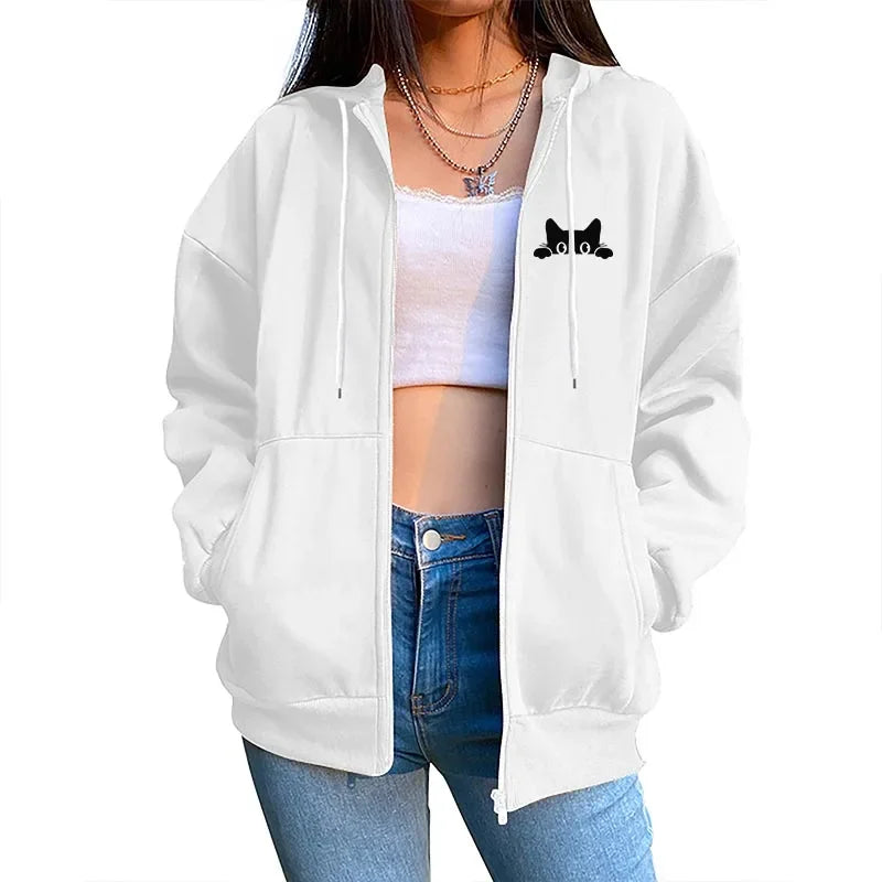 Women's Cardigan Hooded Sweatshirt™  Casual Jogging Versatile Sport Coat