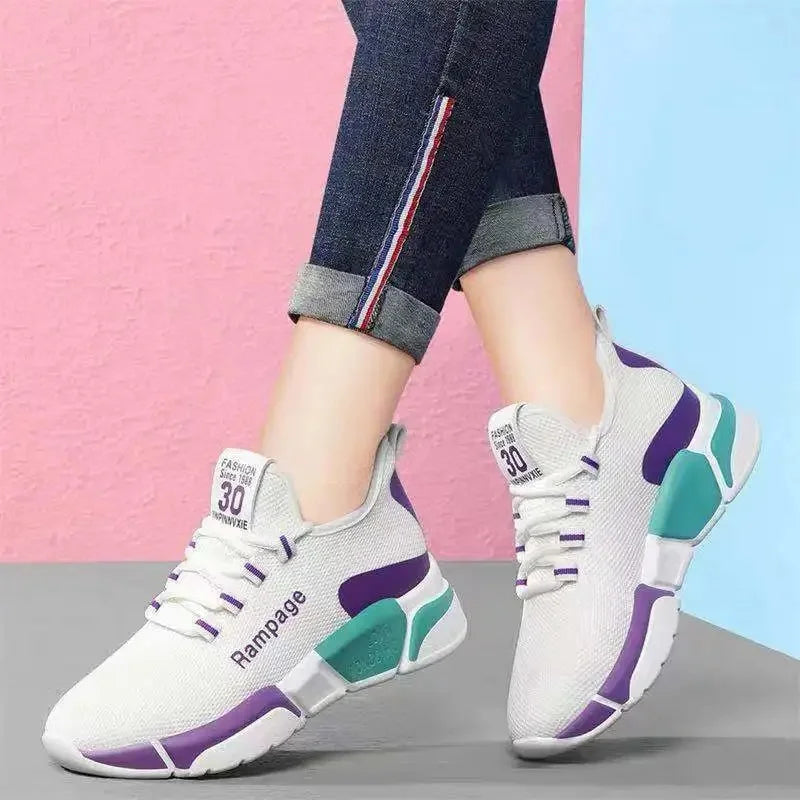 Women's Shoes™ Comfortable Spring Autumn Versatile Lace Up Lightweight Sports Shoes