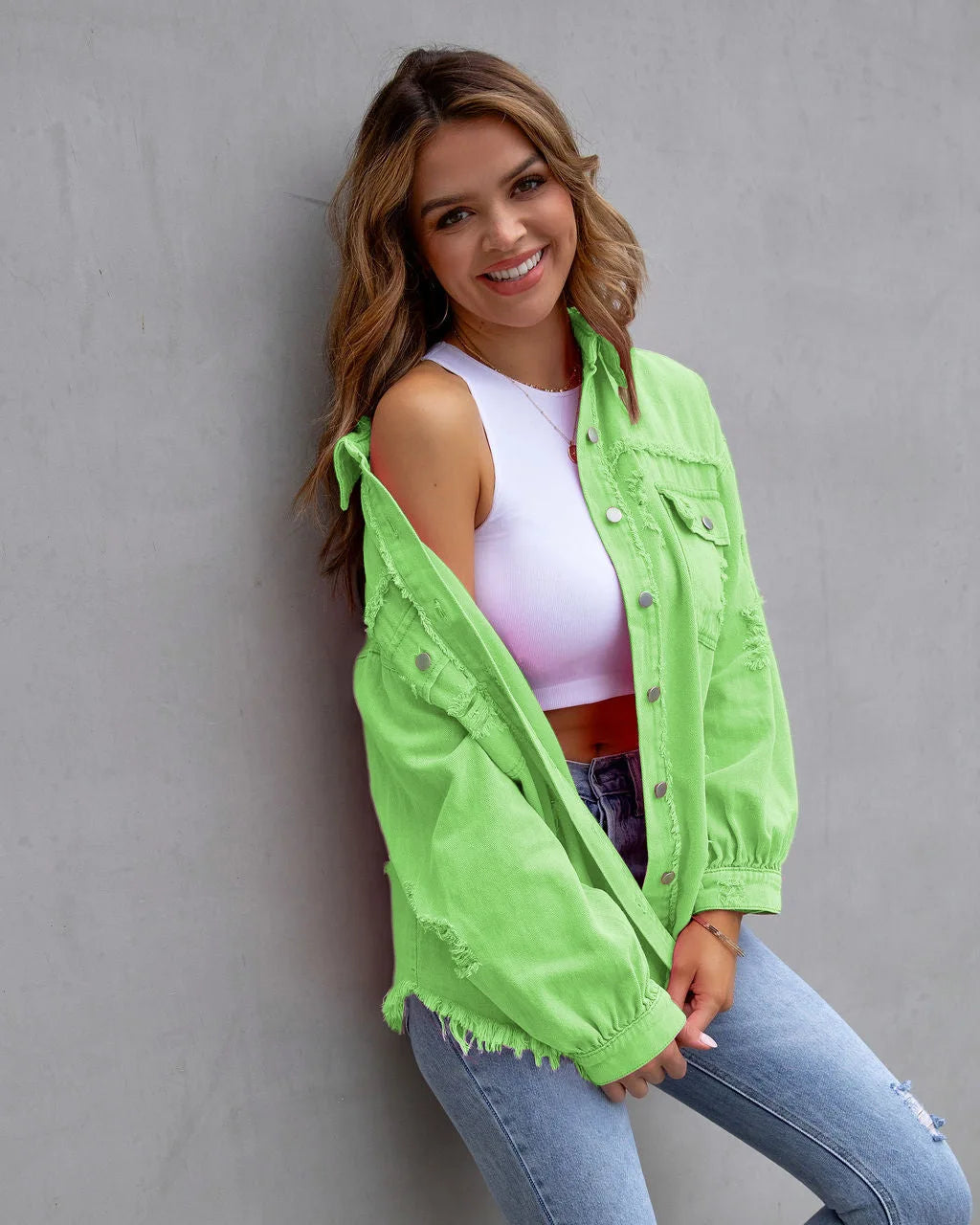 Women's Denim Shirts™ Vintage Oversized Loose Shirt