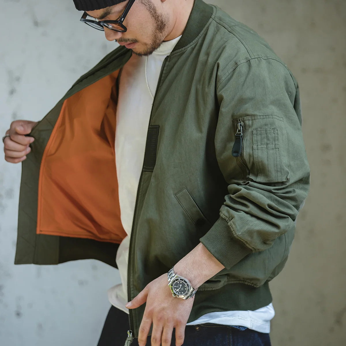 Men's Bomber Jacket™ Maden Retro MA1 Wind proof Jackets