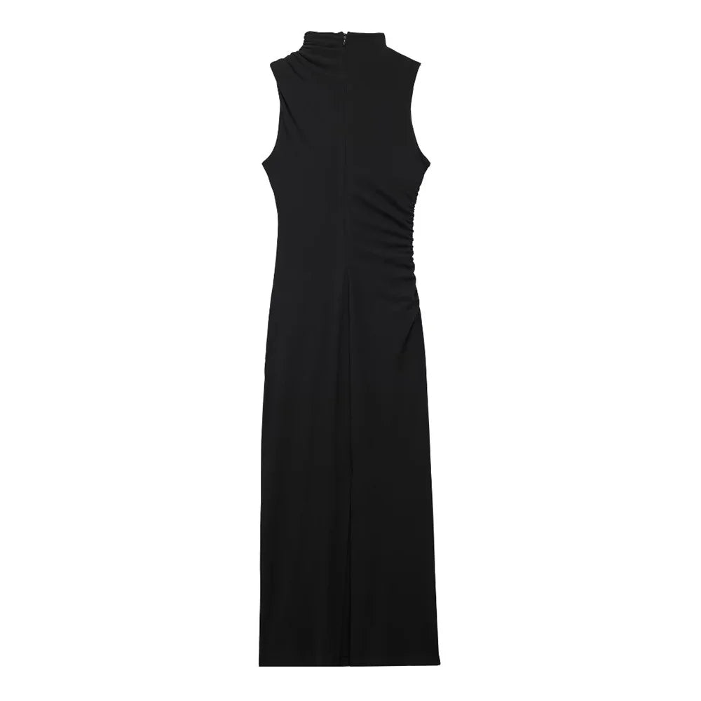 Women Dress™ Spring And Summer Fashionable Pleated Decorative Dress