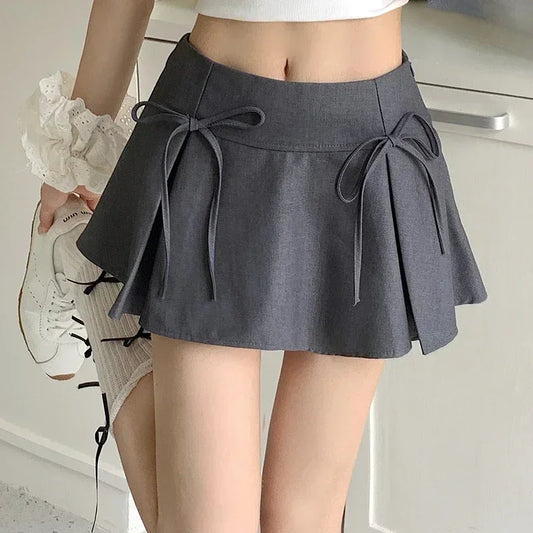 Women's Preppy Style Mini Skirt™ Low Waist Pleated Short Skirt