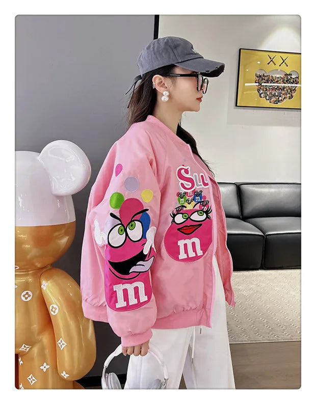 Women's Cross-border Jacket™ Loose Fit Hip Hop Top Jacket