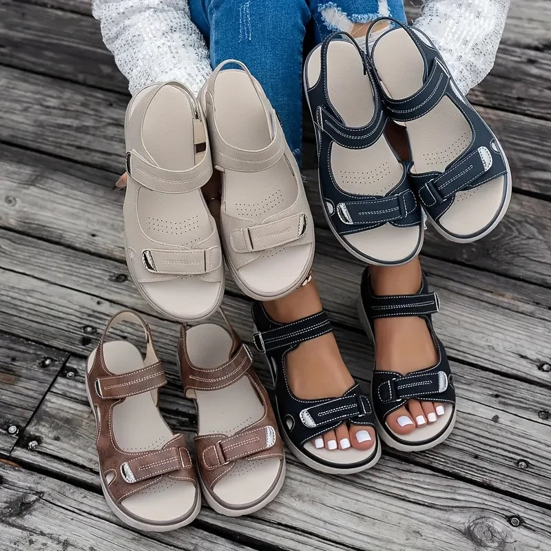 Women's Sole Durable Sandals™ Outdoor Beach Slippers Platform Sandals