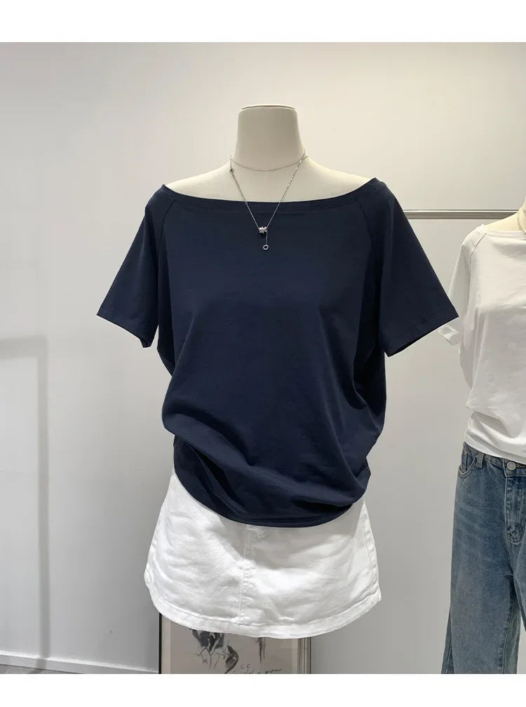 Women's Summer T-shirts™ Casual Clean fit Short Sleeve Y2k Top Aesthetic Clothes