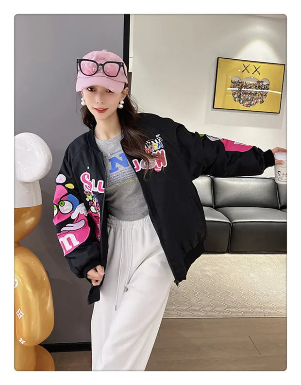 Women's Cross-border Jacket™ Loose Fit Hip Hop Top Jacket