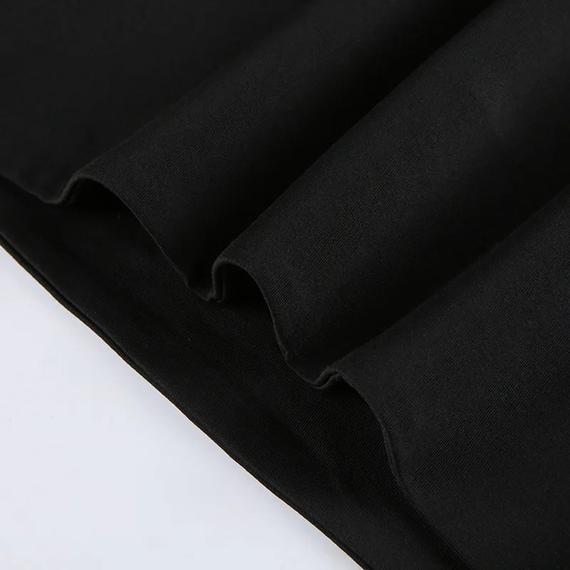 Women's Sleeveless Collar Crop Tops™ Y2K Summer Black Tank Tops