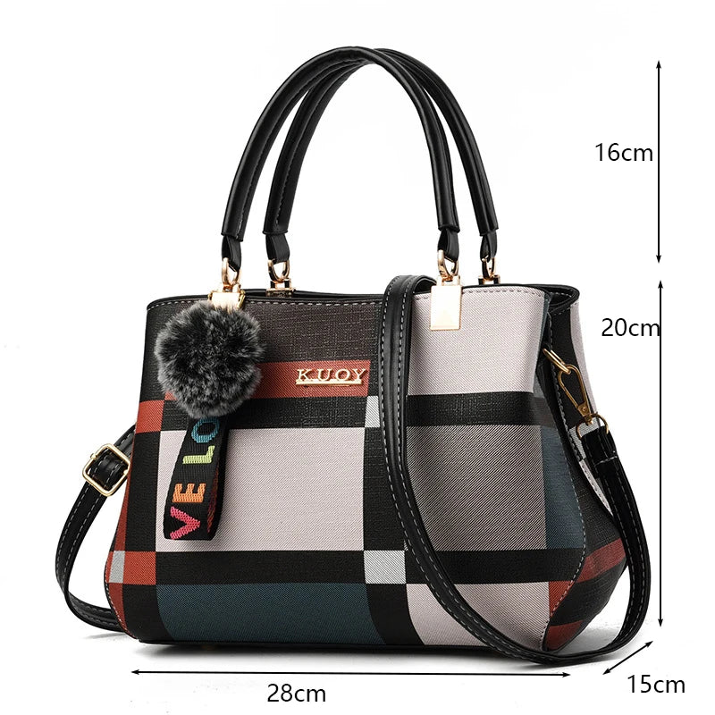 Women's  PU Leather Handbags™  Ladies Luxury Tote Handbag