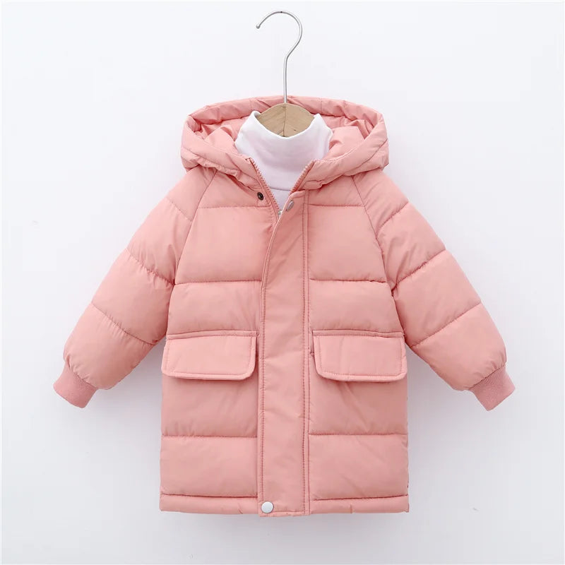 Boys & Girls Down Jackets™ Children Cotton-Padded Parka Jackets