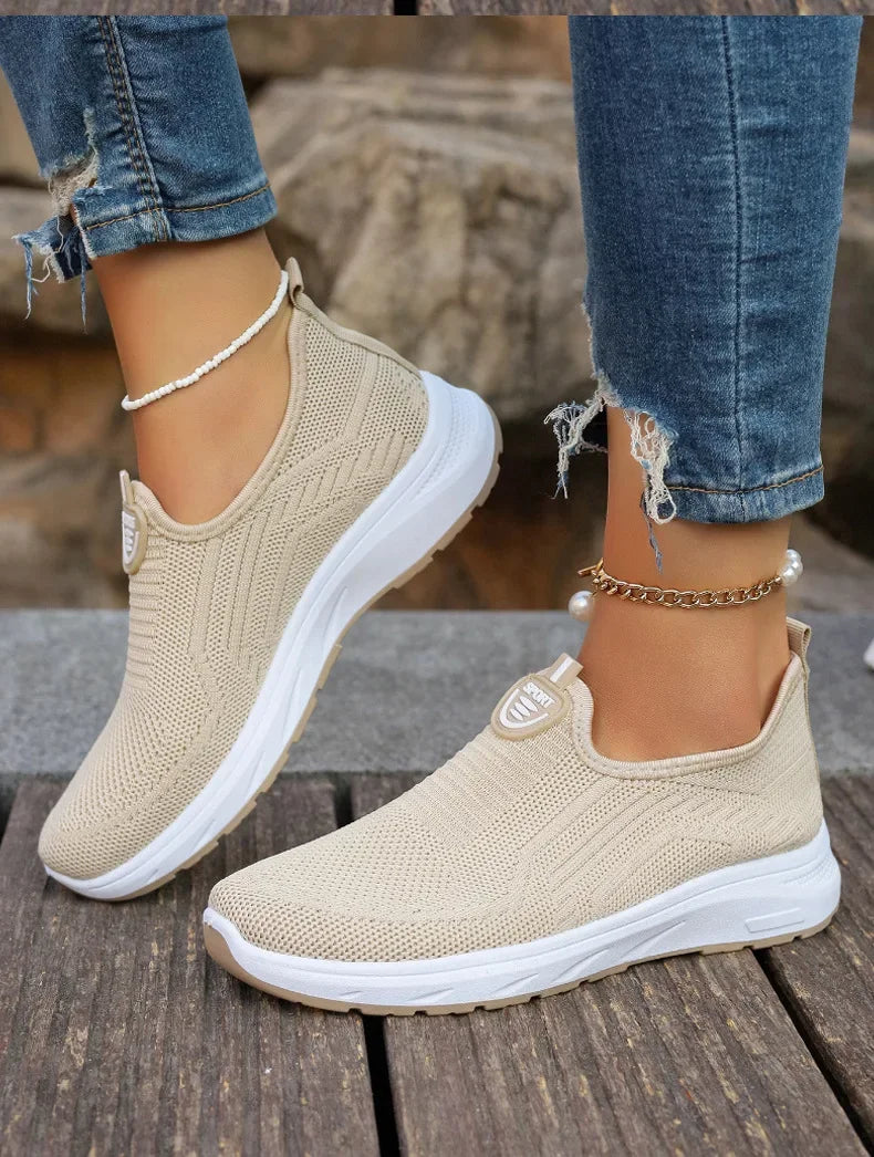 Women's Sneakers™ Lightweight Breathable Flats Slip on Casual Shoes