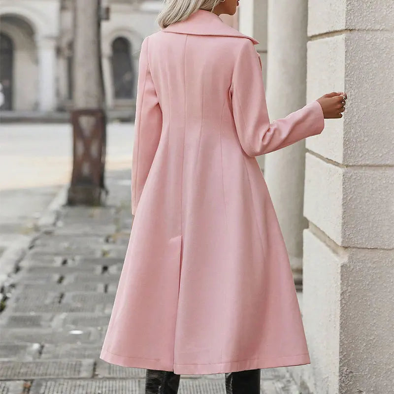 Women's Winter Coat™ Long Sleeves Double Breasted Jacket