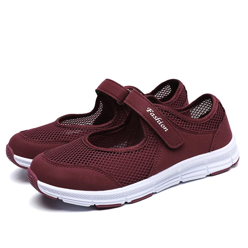 Women's Breathable Vulcanized Shoes™ Mesh Casual Walking Shoes