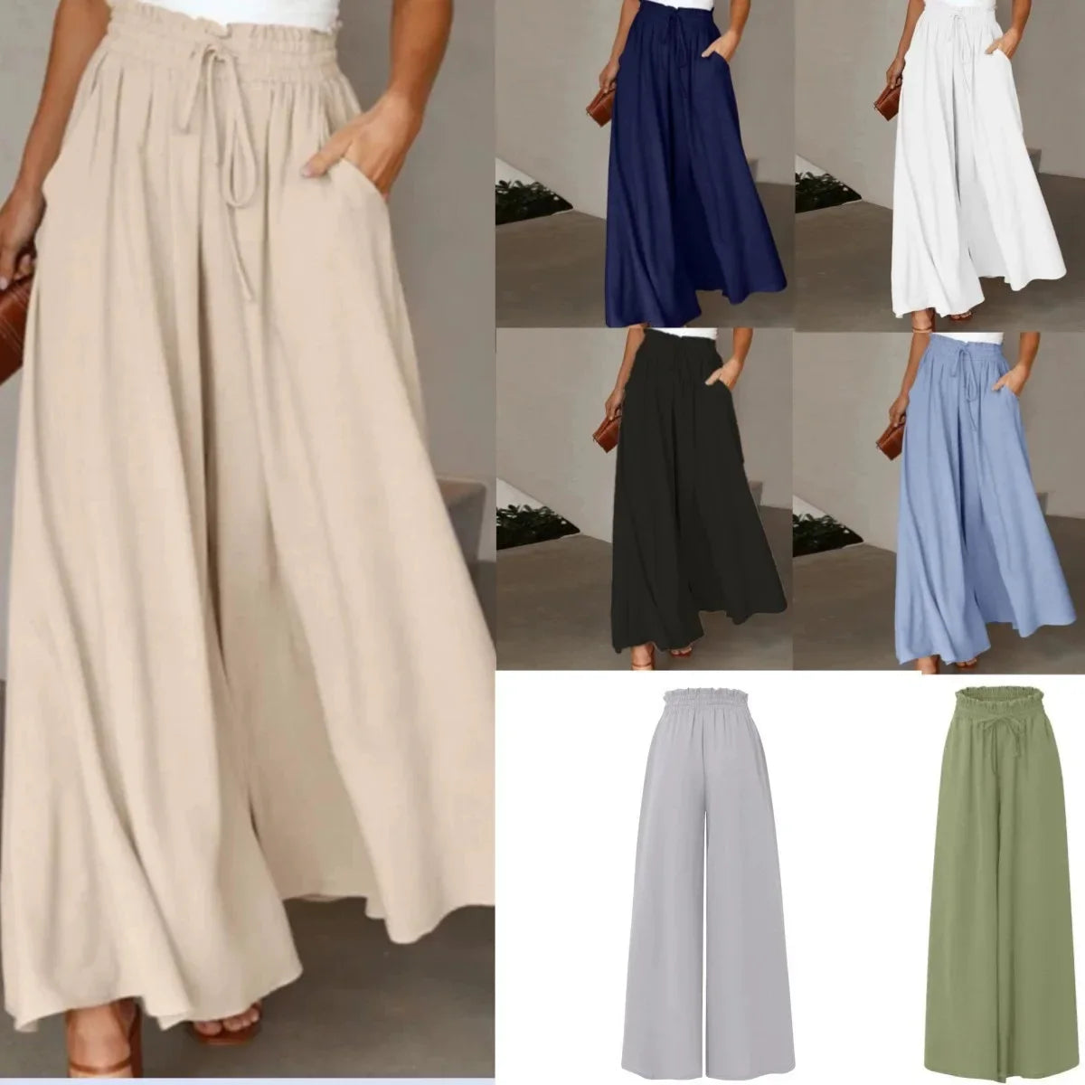Women's Summer Pants™ Loose Casual Wide Leg Long Trousers