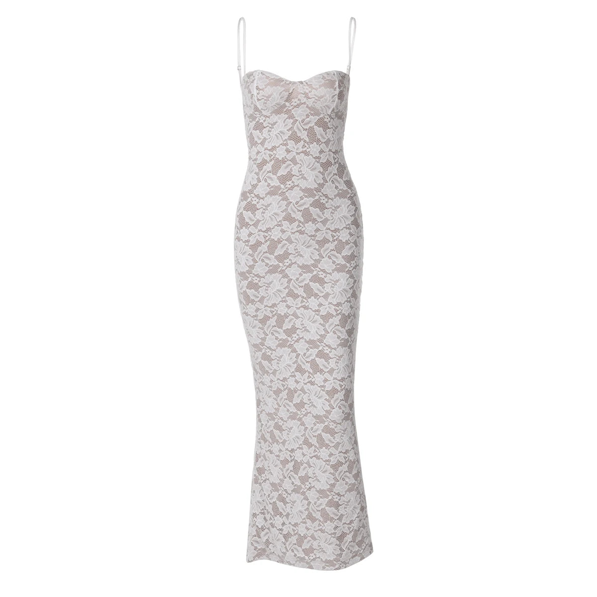 Women's Floral Print Slips Backless Dress™ Patchwork Mesh Slit Sexy Bodycon Maxi Dress
