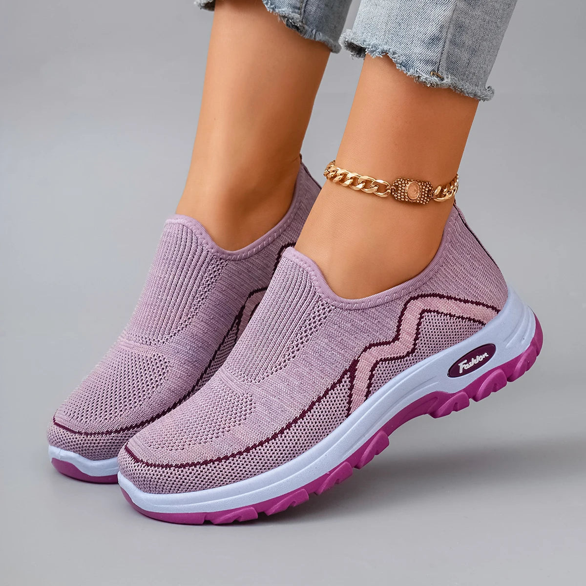 Women's Casual Shoes™ Comfortable, Breathable, Lightweight and Wear-Resistant Soft-Soled Flat Shoes