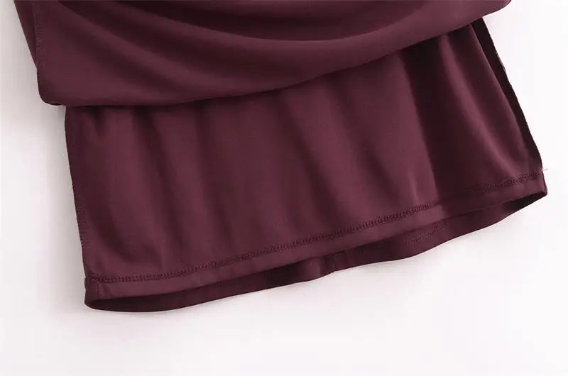 Women Dresses™ Fashion Tight Ruched Mini Dress