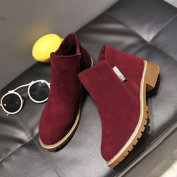 Women's Shoes™ Chelsea Type Leather Shoes