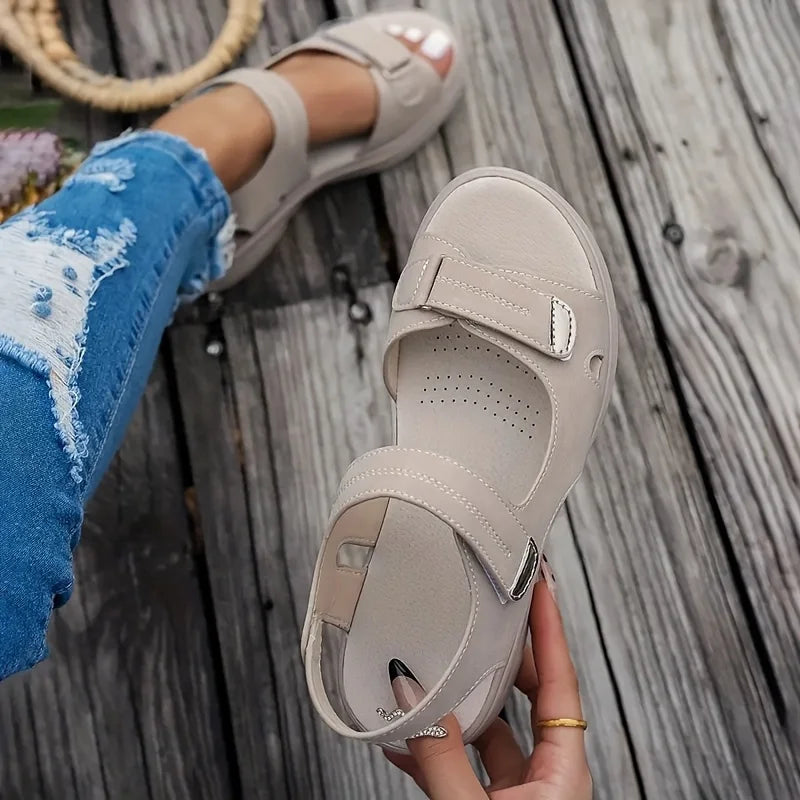 Women's Sole Durable Sandals™ Outdoor Beach Slippers Platform Sandals