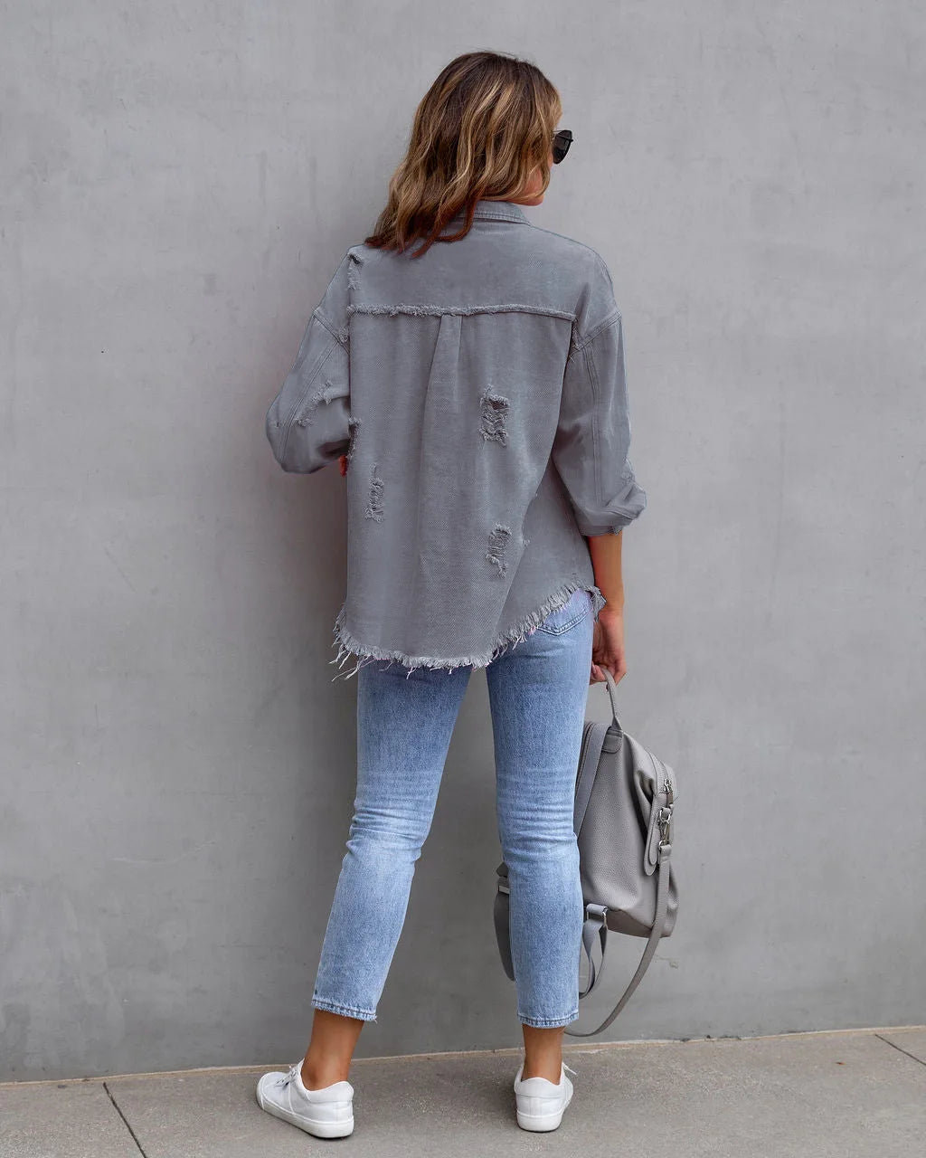 Women's Denim Shirts™ Vintage Oversized Loose Shirt