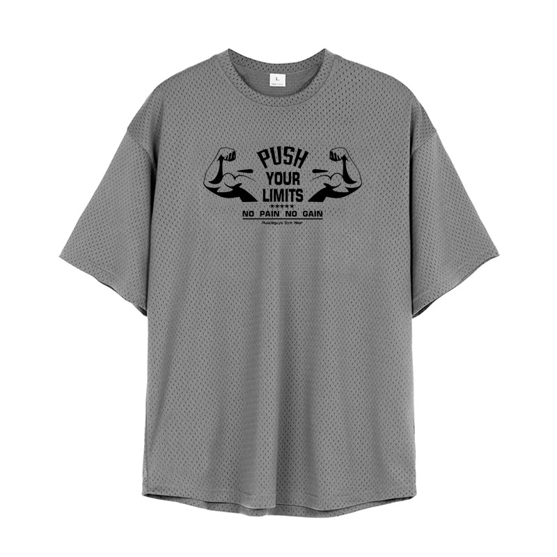 MEN'S Oversized Loose T-shirt™ Short-Sleeved Sportswear Gym T-Shirts