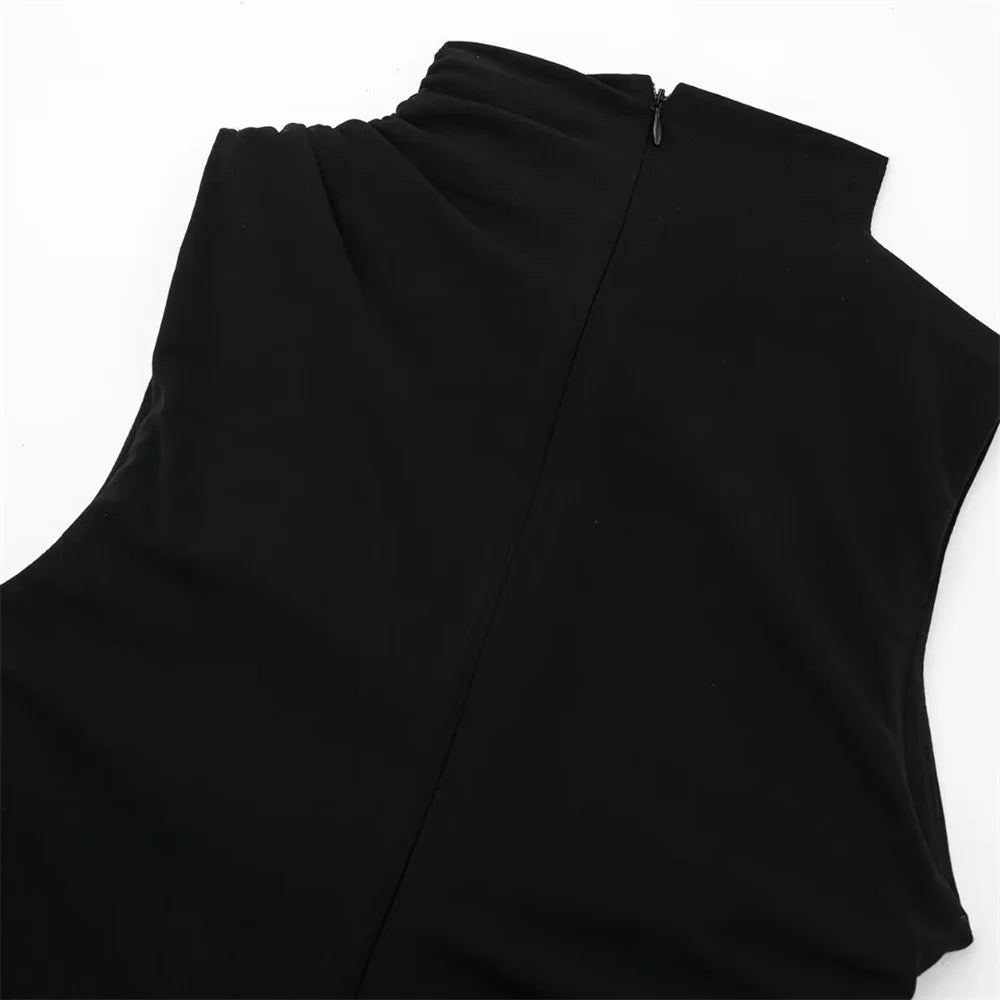 Women Dress™ Spring And Summer Fashionable Pleated Decorative Dress