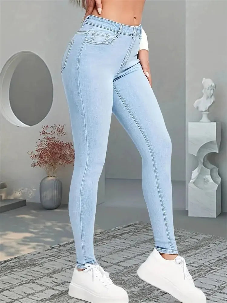 Women Stretch Skinny Jeans™ Slim Fit Pencil Leggings Denim Pants
