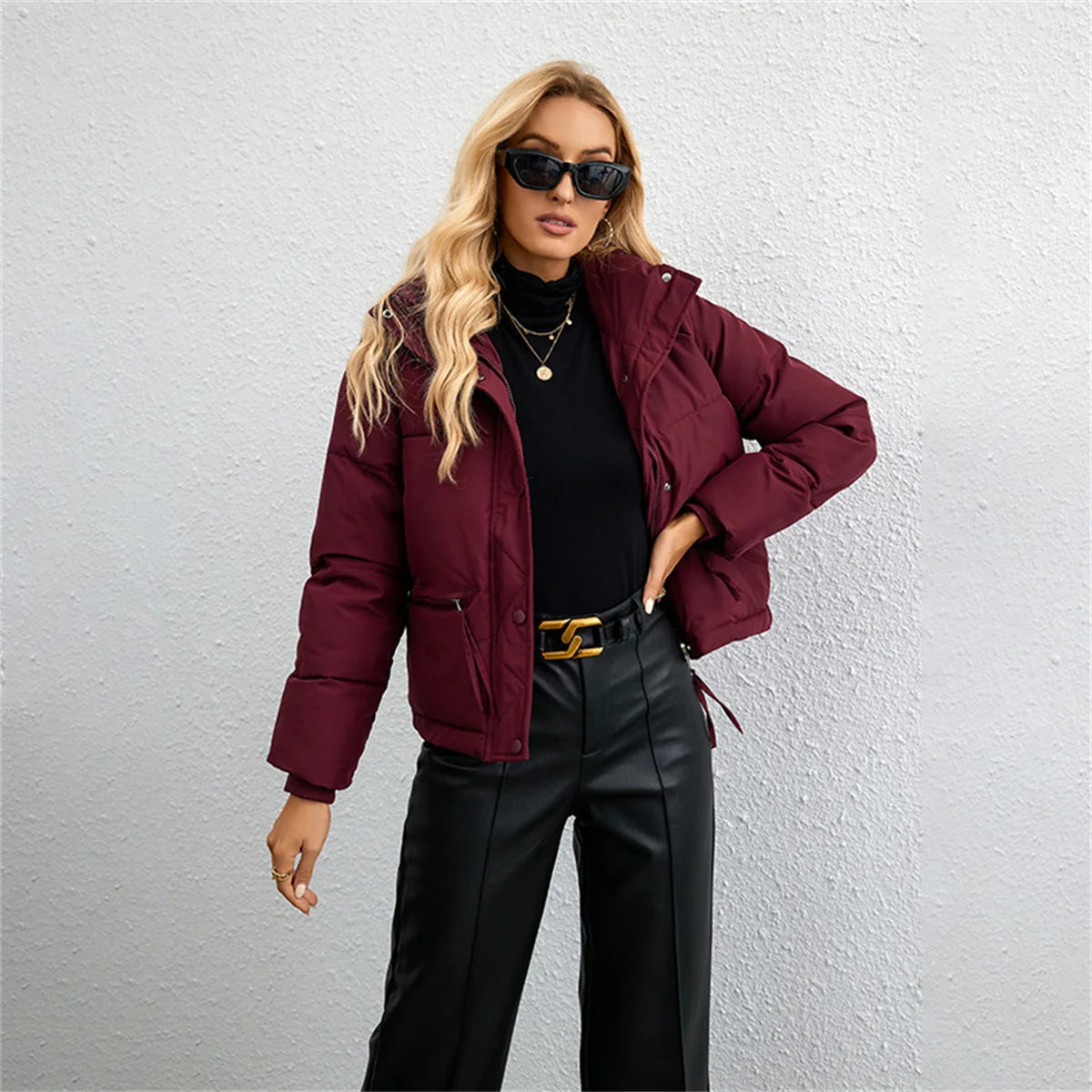 Women's Cotton Jacket™ Short Korean Collar Parkas jackets