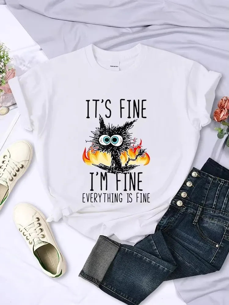 Women's Summer T Shirt™ Short Sleeve Y2k Tops Fashion Hip Hop Tees
