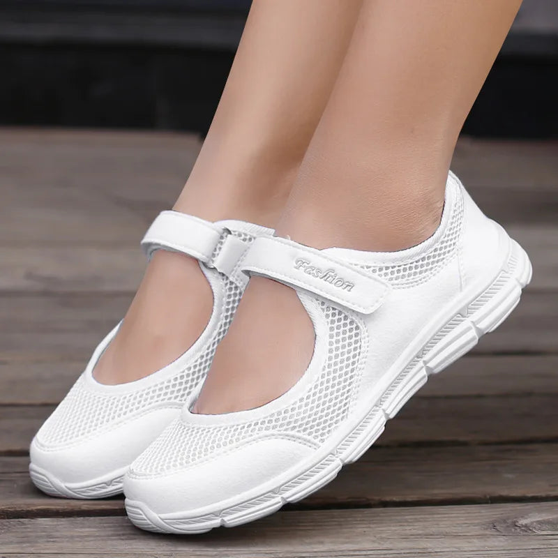 Women's Breathable Vulcanized Shoes™ Mesh Casual Walking Shoes