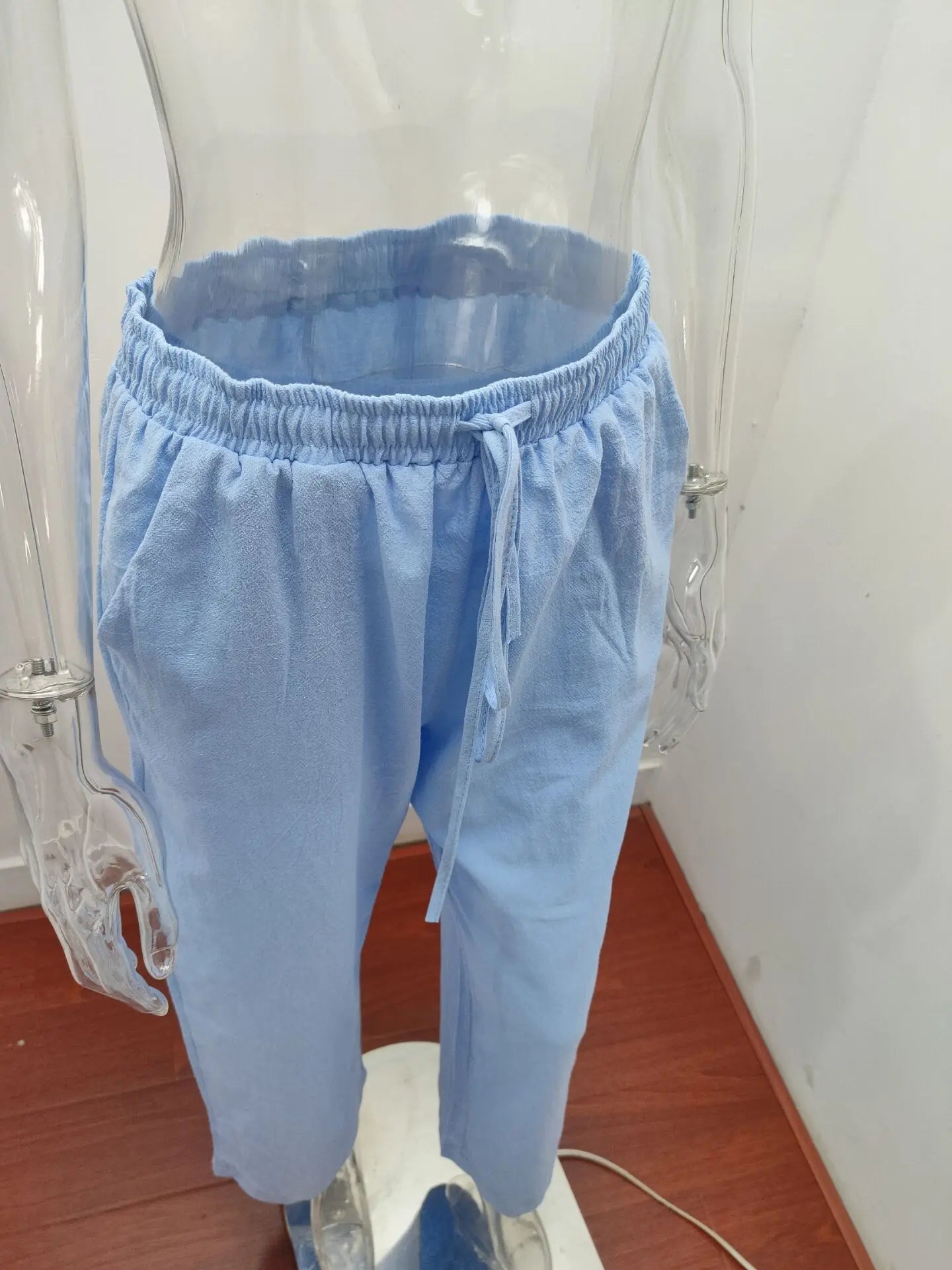 Women's Pants™ Large Loose Cotton Hemp Casual Pants