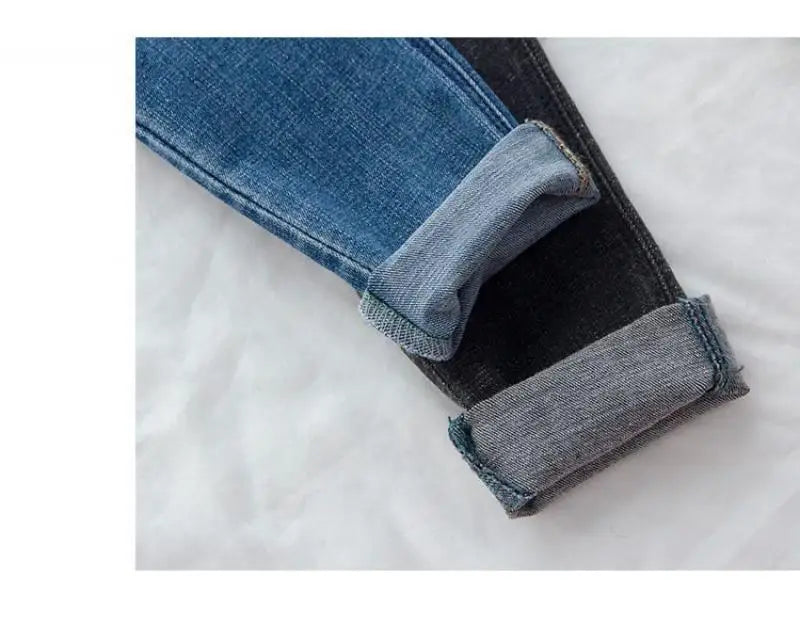 Baby Kids Thick Jeans™  Boys & Girls Denim Pants