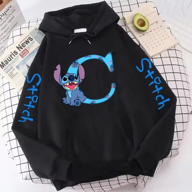 Women's Y2K Hoodies™ Cute Kawaii Disney Lilo & Stitch Anime Printed Hoody