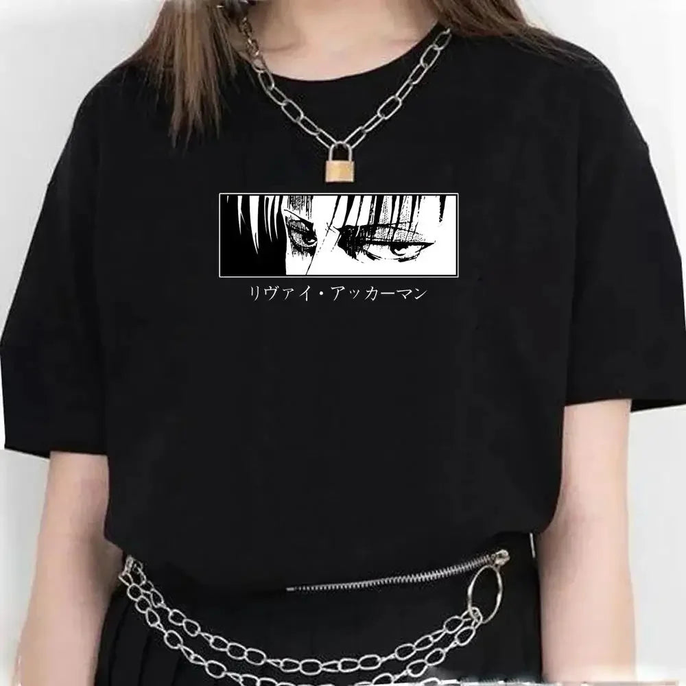 Women's T-Shirt™ Japanese Anime Attack on Titan Graphic Print Harajuku Short Sleeve Plus Size T Shirt