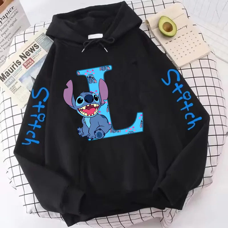 Women's Y2K Hoodies™ Cute Kawaii Disney Lilo & Stitch Anime Printed Hoody