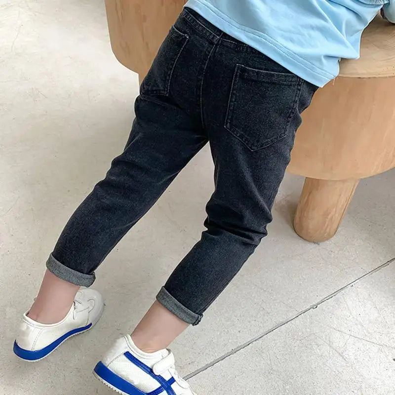 Baby Kids Thick Jeans™  Boys & Girls Denim Pants